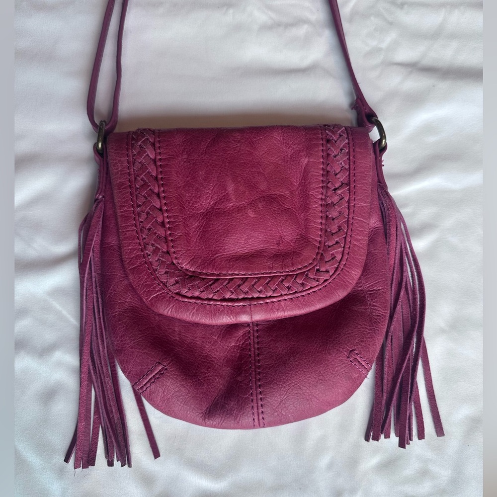Pink Fringe Women's Bag